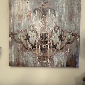 Chandelier Canvas Print